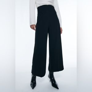 Zara WHITE Culottes Pant (discontinued style)